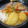 El cooksnap de Juan Tico cuando hizo Pollo al Disco de Arado.