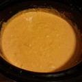 Melissa's cooksnap of when they made Crockpot buffalo chicken dip.