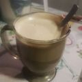 El cooksnap de Andres Di Martino cuando hizo Falso capuchino, café bien cremoso ☕🍞😋.