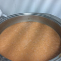El cooksnap de Marga Fraguas cuando hizo Gazpacho andaluz.