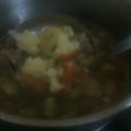Cooksnap dari Dapur Tika untuk resep 83. Sup kembang kol sosis makaroni