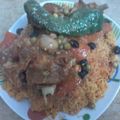 صورة من ماشا في المطبخ ، شاركها بعد تجربة وصفة كسكسي بالعصبان