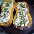 El cooksnap de Maria Laura Alvarez cuando hizo Calabaza rellena.