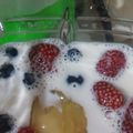 El cooksnap de Eugenio Orellana Esparza cuando hizo Licuado de frutilla y arandanos.