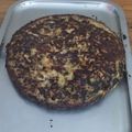 El cooksnap de Carlos Scarafía cuando hizo Tortilla de zapallitos.