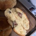 El cooksnap de Francesca Carcamo cuando hizo Galletitas con chips de chocolate rellenas de Nutella.