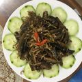 Cooksnap của lan anh khi họ làm theo món Lươn xào sả ớt