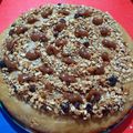 El cooksnap de Magui cuando hizo Torta de dulce de leche, banana y nueces.
