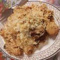 Adeya's cooksnap of when they made Degi Chicken Biryani.