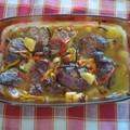El cooksnap de josemiguel Sanchez Valle cuando hizo Carrilleras de cerdo al horno con patatas y verdurita (con ratafia).