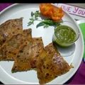 Anjana Sahil Manchanda का कुकस्नैप जब उन्होंने 🥔आलू के पराठे (Aloo ke parathe recipe in Hindi) बनाया था।