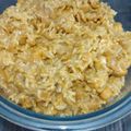 El cooksnap de Marieta Ise Fabris cuando hizo Arroz con salsa de crema y pollo.