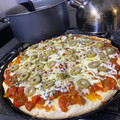 El cooksnap de María Venero cuando hizo Pizza crocante, deli y fácil 🍕.