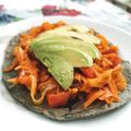 El cooksnap de Lena T cuando hizo Tinga de zanahoria.