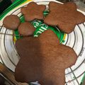 El cooksnap de Lau cuando hizo Galletitas de chocolate y canela.