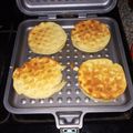 El cooksnap de Carina cuando hizo Hot cakes de avena y manzana!! Saludables.