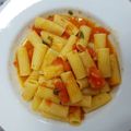 El cooksnap de Pilar Albajar cuando hizo Macarrones con tomate.