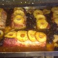 El cooksnap de Gustavo Corrbari cuando hizo Carre de cerdo frutado.