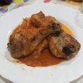 El cooksnap de Eva Sáez Cárdenas cuando hizo Muslitos de pollo en salsa.