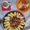 Lovely Agrawal का कुकस्नैप जब उन्होंने आलू फिंगर्स चाट (aloo fingers chaat recipe in Hindi) बनाया था।