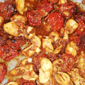 El cooksnap de Lukasz Gdynianin cuando hizo Sepia al whisky con tomates secos.