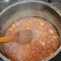 El cooksnap de aberrondo cuando hizo Dulce de membrillo casero.