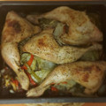 El cooksnap de Anna cuando hizo Cuartos de pollo al horno.