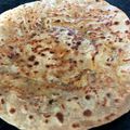 Urooj Qureshi's cooksnap of when they made Aloo ka paratha.