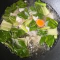 Cooksnap Azyyati Zakaria semasa beliau membuat Sup Telur Mudah.