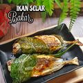 Cooksnap Hani Shaimi semasa beliau membuat Ikan selar bakar dengan arang.