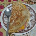 کوک اسنپ Amirreza Karimi بعد از امتحان کردن املت ژامبون پنیری.
