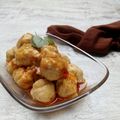 Cooksnap dari ayunabillarumaropen untuk resep Chicken Ball with Sesame Sauce(Bola ayam saus wijen ala IKEA)