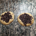El cooksnap de Eze cuando hizo Mega-Cookies en el microondas (en 2 minutos).