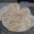 El cooksnap de Micaela Luna cuando hizo Pancakes ╱ Hotcakes estilo norteamericano.