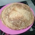 El cooksnap de Antonia Arancibia cuando hizo Masa panqueques.