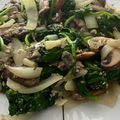 Cooksnap dari Dilla Anindita 🇮🇩 untuk resep Tumis sayur bayam dgn jamur shitake