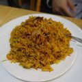 Hayat Akber Khan's cooksnap of when they made Egg Fried Rice.