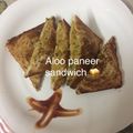 Rita Mehta ( Executive chef ) का कुकस्नैप जब उन्होंने पनीर सैंडविच (paneer sandwich recipe in Hindi) बनाया था।