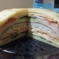 El cooksnap de Sebastian Damiano cuando hizo Torre de panqueques.