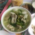 Cooksnap của Quỳnh Như khi họ làm theo món Canh Khoai Sọ Xương Heo Nấu Rau Nhút