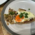 M's cooksnap of when they made Masala Mackerel Fillets & Poached Egg On Toast.