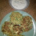 El cooksnap de Luci Bom cuando hizo Tortitas de calabacín rellenas de mozarella.