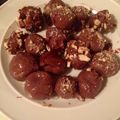 Nelly Ramirez's cooksnap of when they made Brigadeiros (Brazilian Truffles).
