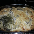 El cooksnap de ruth chiqui cuando hizo Bacalao gratinado al horno con salsa bechamel y patata panadera.