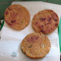 El cooksnap de Lucia Sarverry cuando hizo Hamburguesas de zapallo y avena.