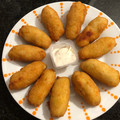 El cooksnap de Malagueña salerosa cuando hizo Croquetas de calabacín (en thermomix).