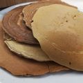 il Riccia cru quando ha preparato Pancakes gustosi e light