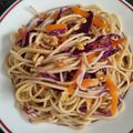 El cooksnap de Gene G. cuando hizo Ensalada de spaghetti con lombarda.