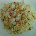 El cooksnap de MaryGlory cuando hizo Cous-cous con gambas y puerros salteados en Wok.