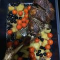 El cooksnap de luis azcona cuando hizo Cordero asado con hierbas provenzales.
